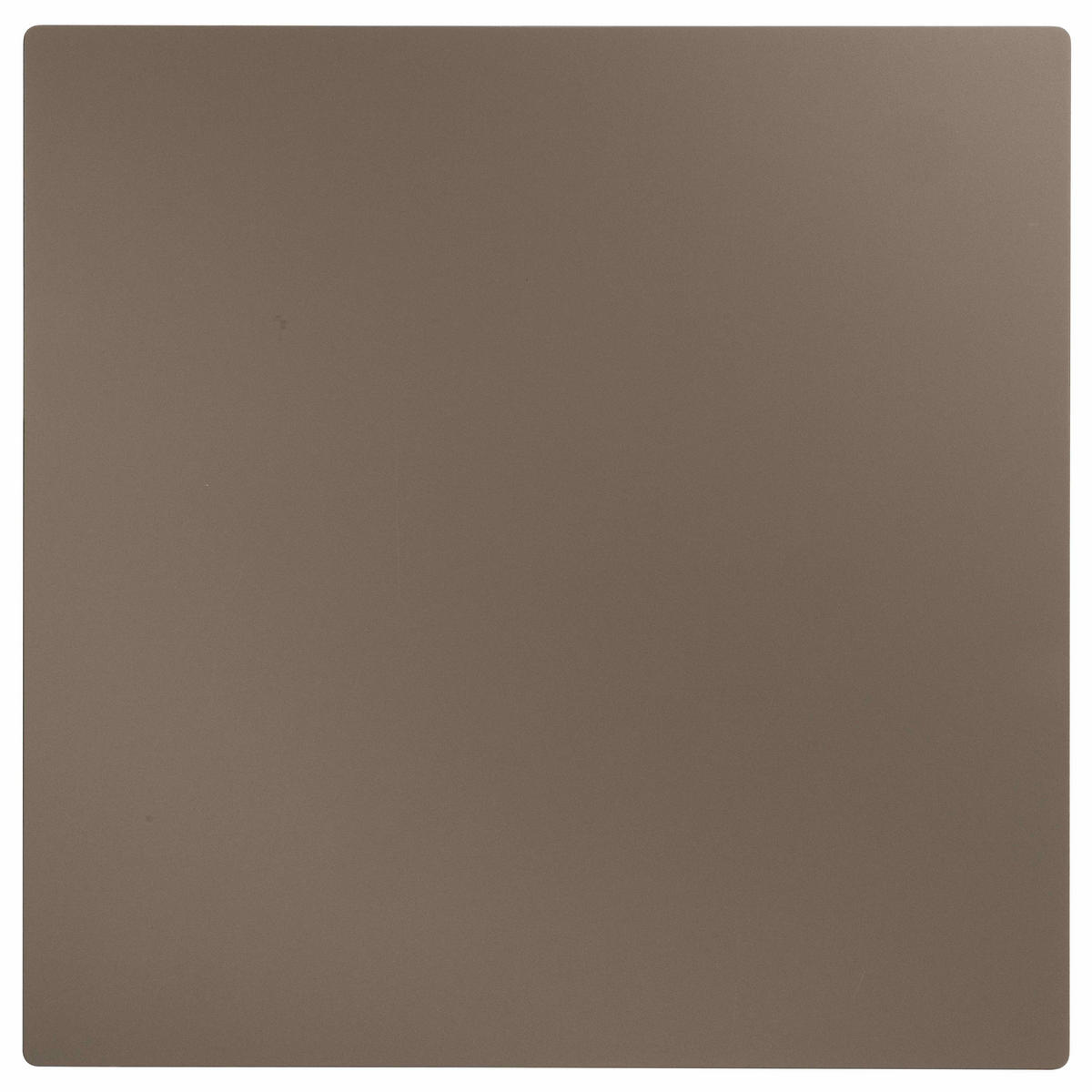 TISCHPLATTE 60 x 60 cm, Taupe - Taupe, Kunststoff (60/60/1.25cm) - Oviala