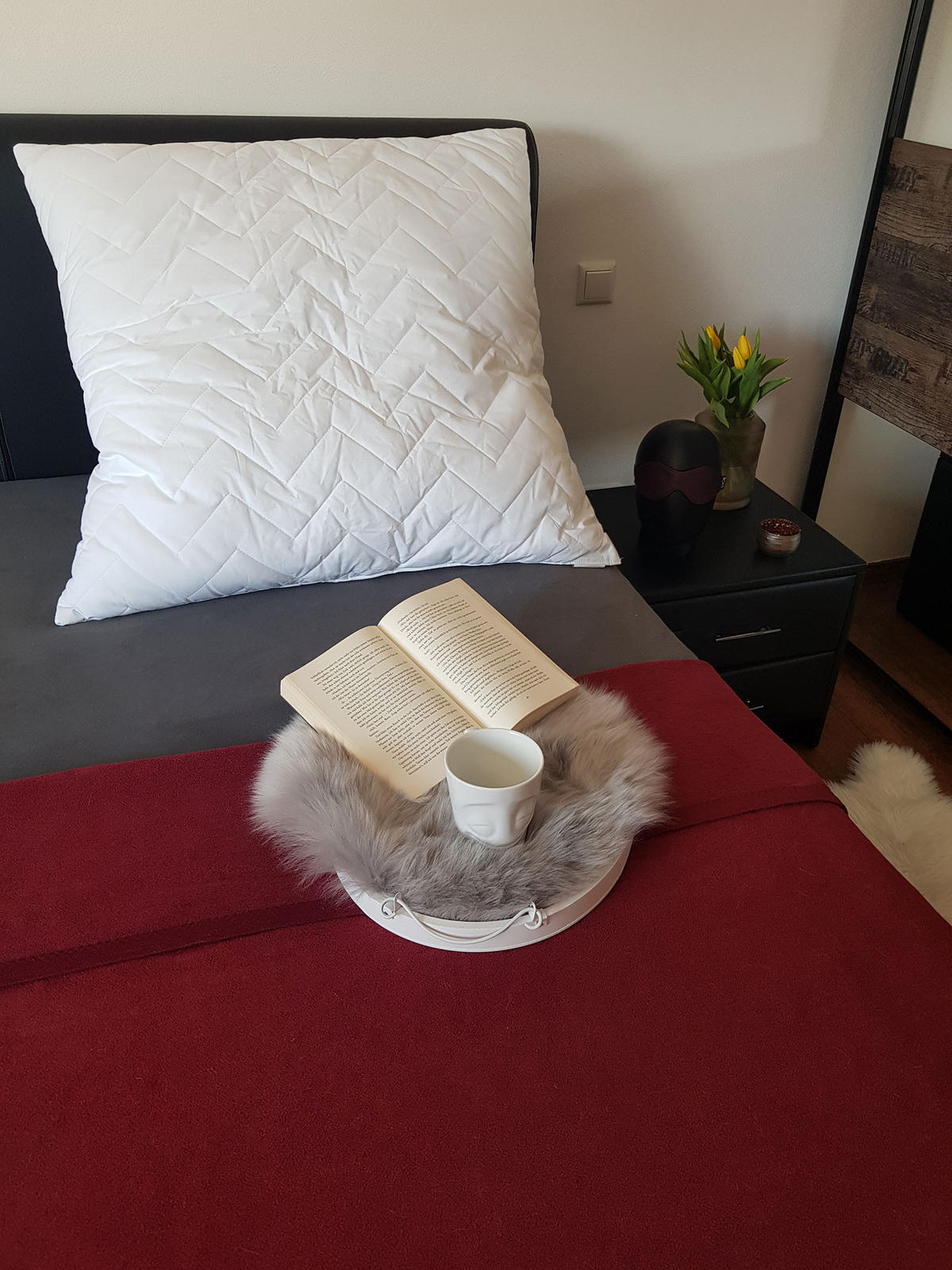 KISSEN, 80x80 cm, 50% Polyester, 50% Baumwolle, Weiß - Weiß, Textil (80/80cm) - Zollner