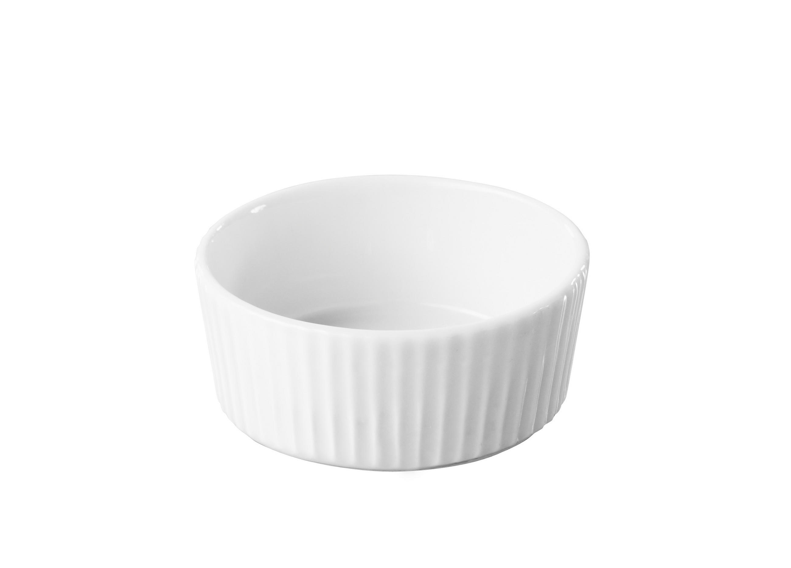 Revol Porcelaine France Teegebaeckform Weiß 6x2.5x6 cm