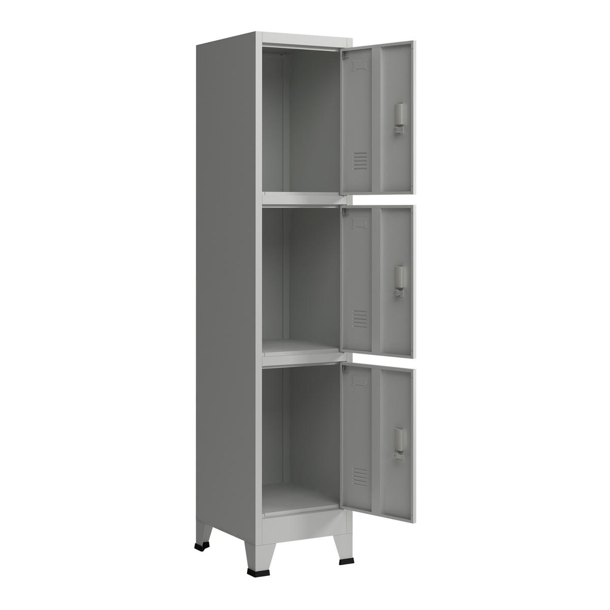 SPIND Joroinen - Grau, Metall (38/180/45cm) - [en.casa]