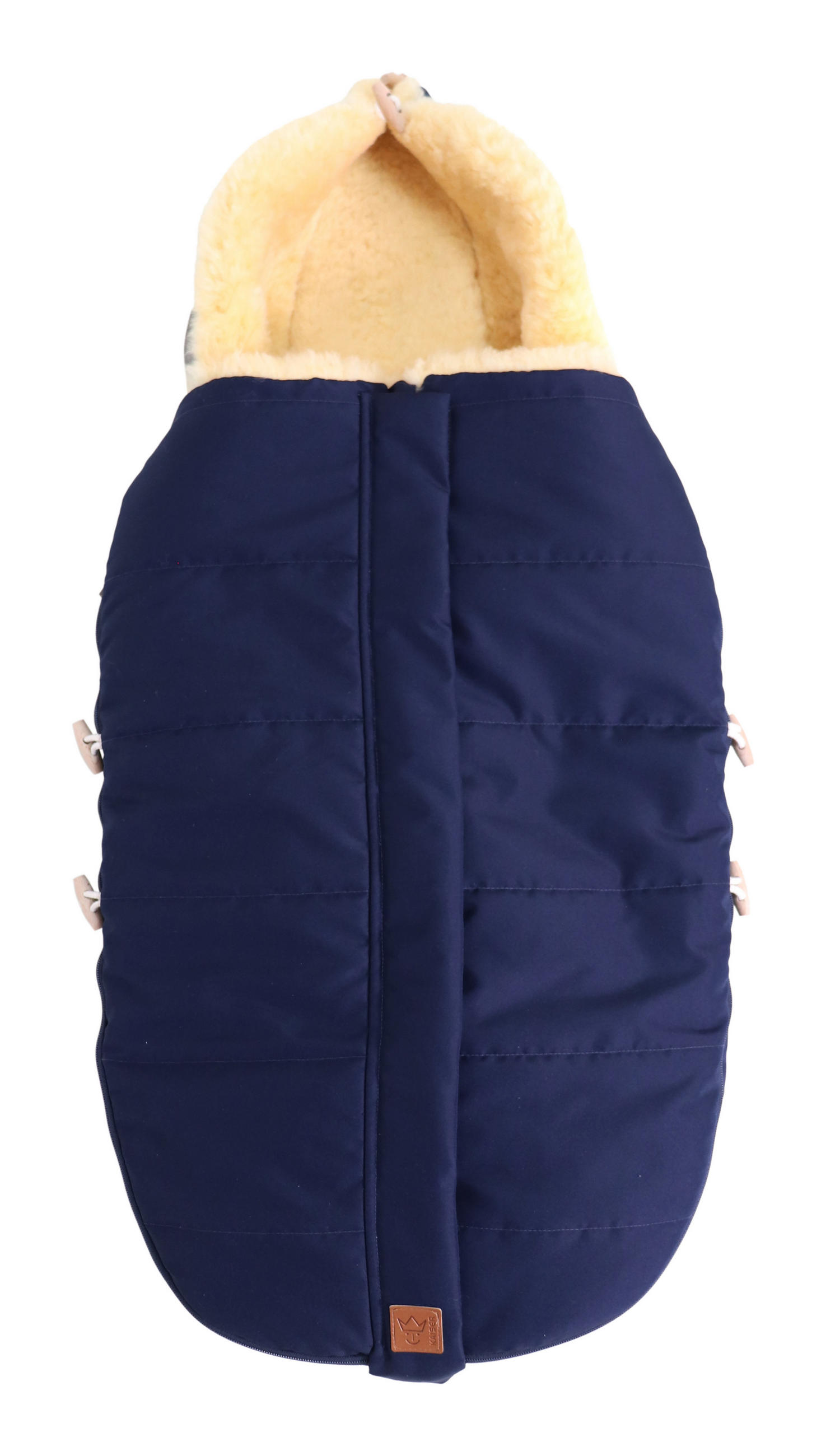 LAMMFELL-FUSSSACK Allex, navy - Blau, Fell (48/105cm) - Kaiserbaby