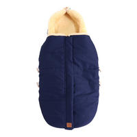 LAMMFELL-FUSSSACK Allex, navy - Blau, Fell (48/105cm) - Kaiserbaby