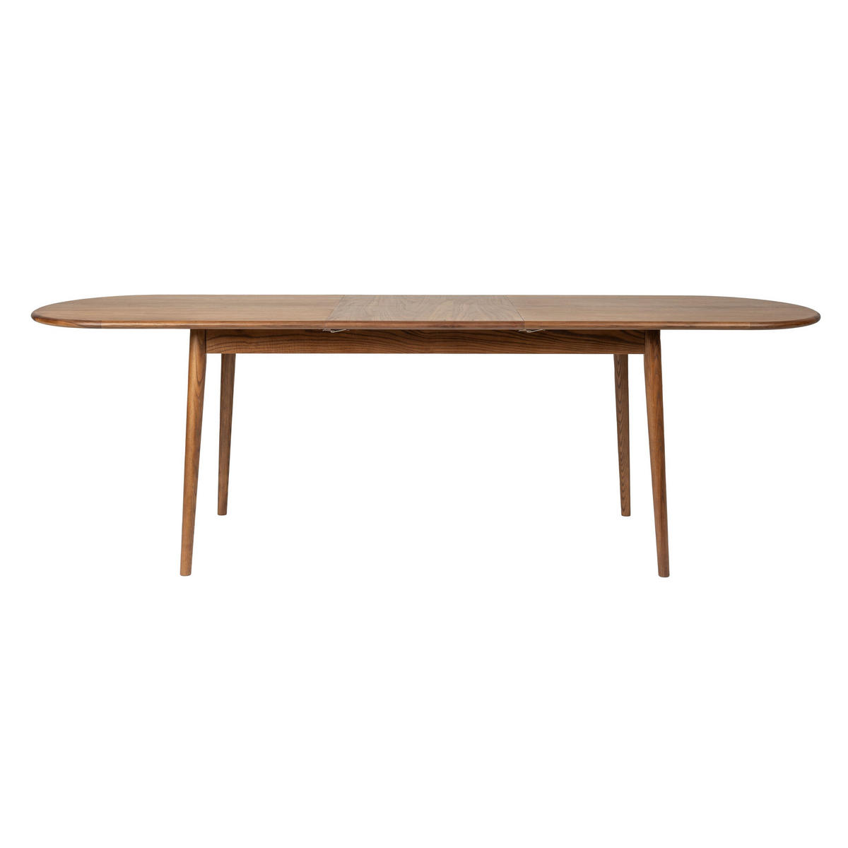 ESSTISCH Twist Ausziehbarer 185/240x90 cm Walnuss - Braun, Holzwerkstoff (240/90/76cm) - Zuiver