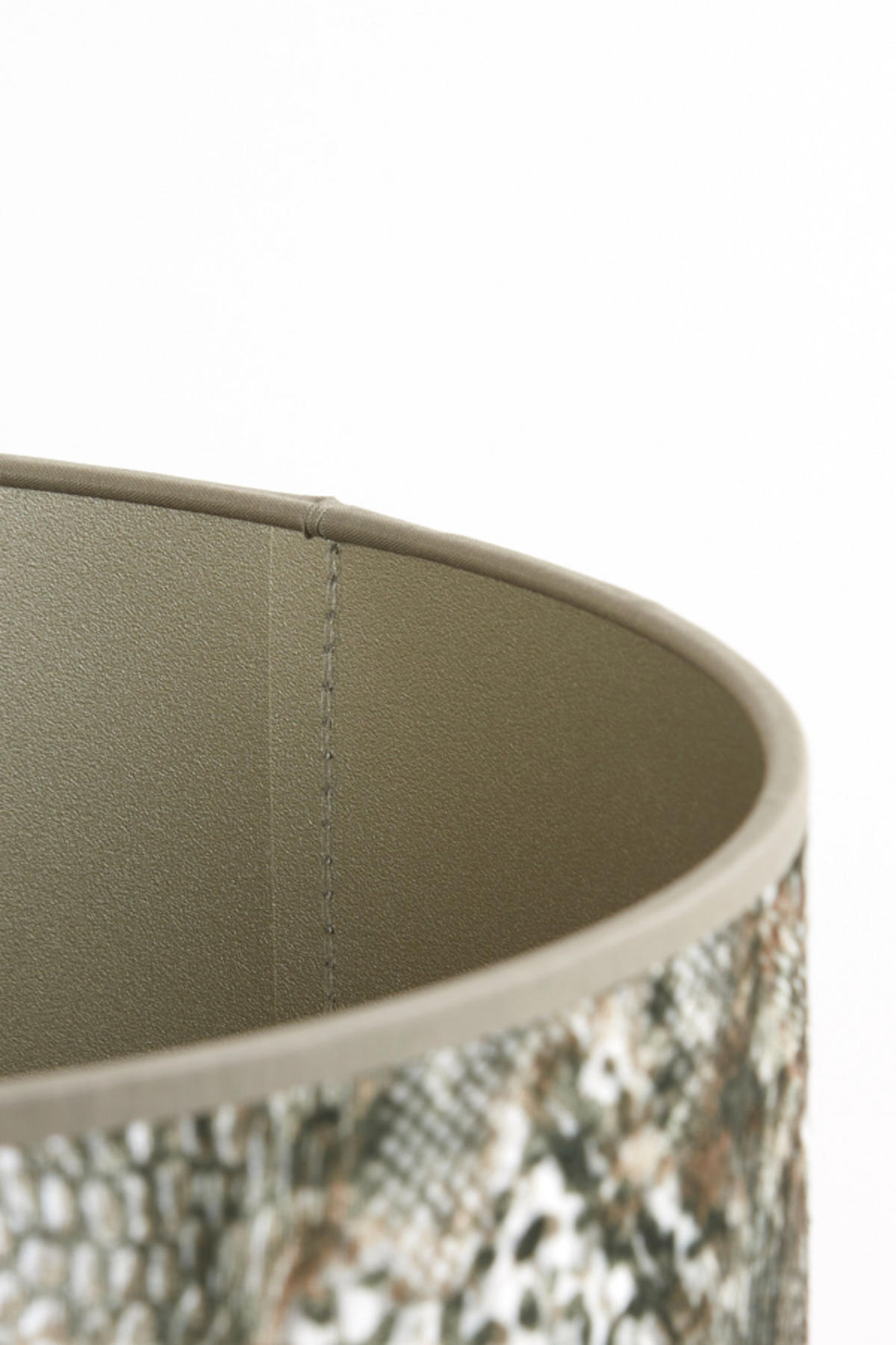 LAMPENSCHIRM Keyon Braun Ø40/30 cm - Braun, Textil (40/40/30cm) - Light & Living