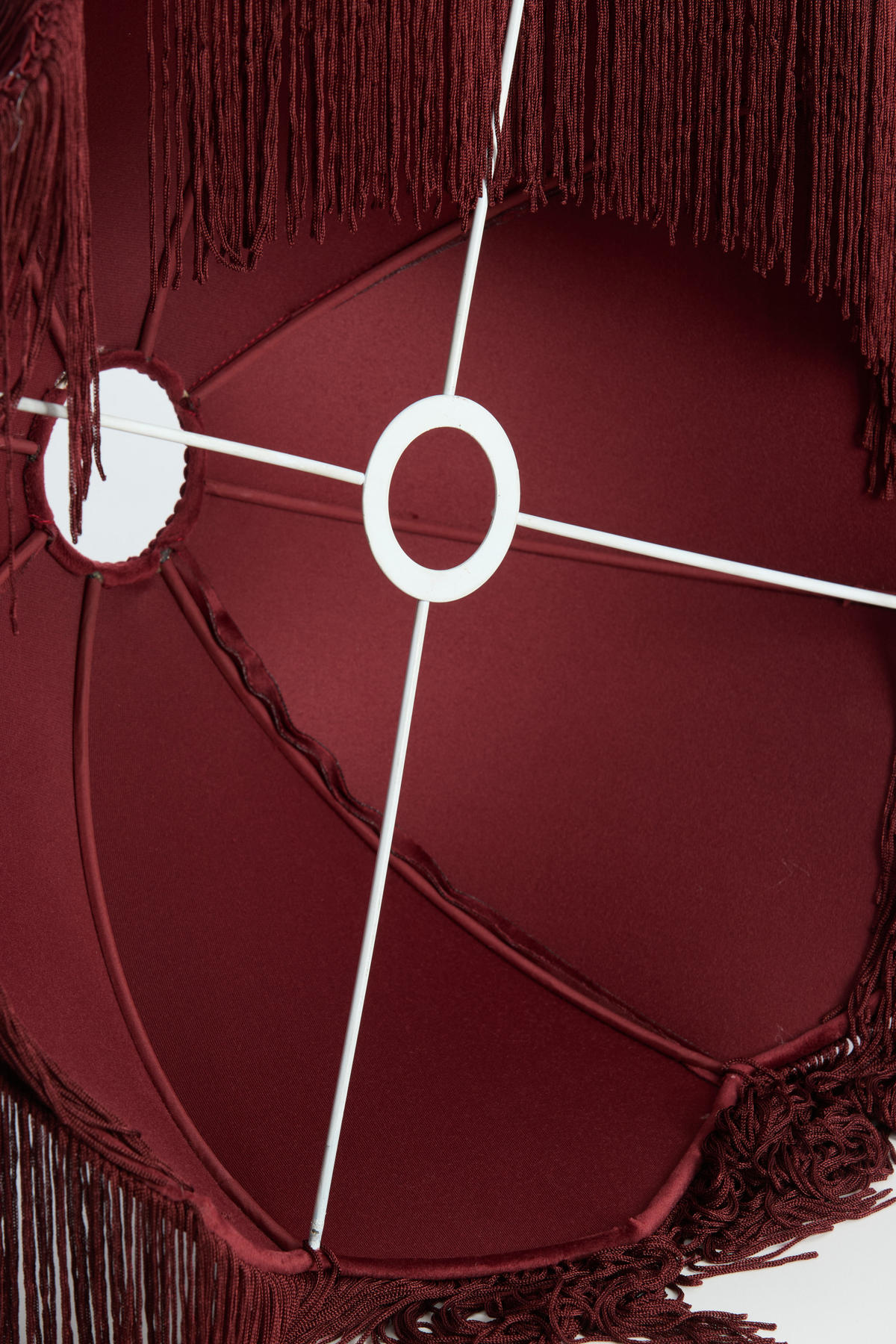 LAMPENSCHIRM - Rot - 35/35/26 cm - Rot, Kunststoff (35/35/26cm) - Light & Living