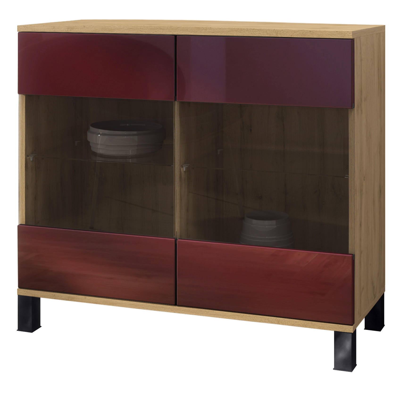 Vladon Kommode Bordeaux 92.5x84.5x35 cm