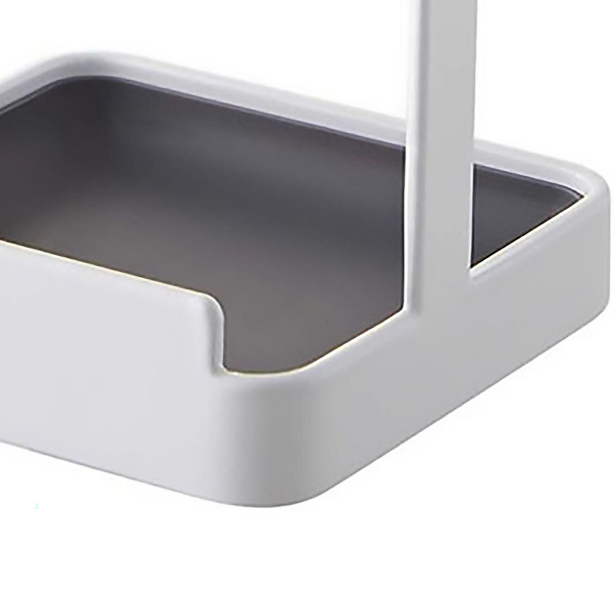 KOCHLÖFFEL-STÄNDER - Weiß, Kunststoff/Metall (10/15/10cm) - Relaxdays