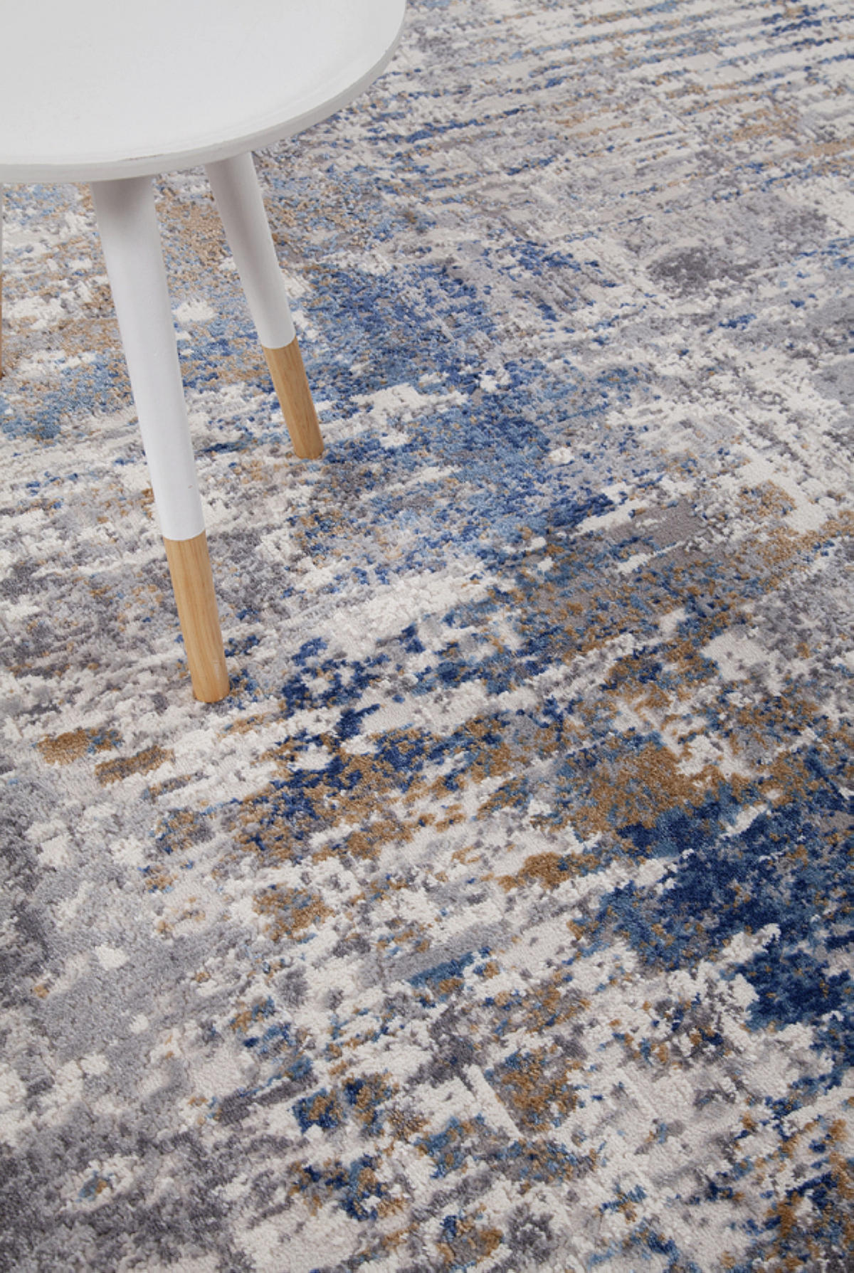 TEPPICH modern Flachgewebe GLIMSON Blau 160 x 230 cm - Blau, Textil (160/230cm) - Novatrend