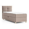 BOXBETT Candy Mini - 80x200 - beige (Soro 23, Chenille) - Beige, Holz/Holzwerkstoff (80/200cm) - Sofnet