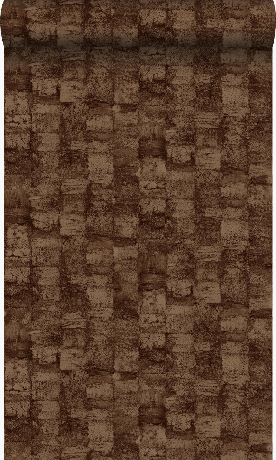 TAPETE mit feiner Struktur 53 cm x 10.05 m - Rot, Papier (53/1000cm) - Origin Wallcoverings