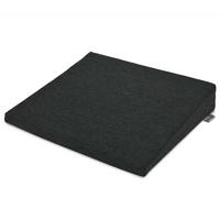 SITZKEILKISSEN BeauErgo 37/33,5 cm - Anthrazit, Textil (33.5/37cm)