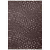 TEPPICH modern Flachgewebe BROWNIE Braun 160 x 230 cm - Braun, Textil (160/230cm) - Novatrend