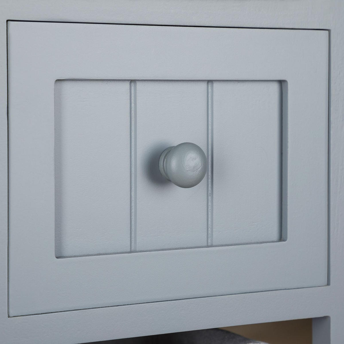 NACHTTISCH TALASI - Grau, Holz (28/67/30cm) - IDIMEX