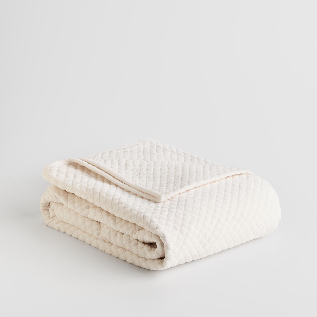 TAGESDECKE Plums - Ecru, Textil (200/220cm) - home&you