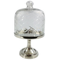 SERVIERPLATTE Portofino - Silberfarben, Metall (12/20/12cm) - FURNARO