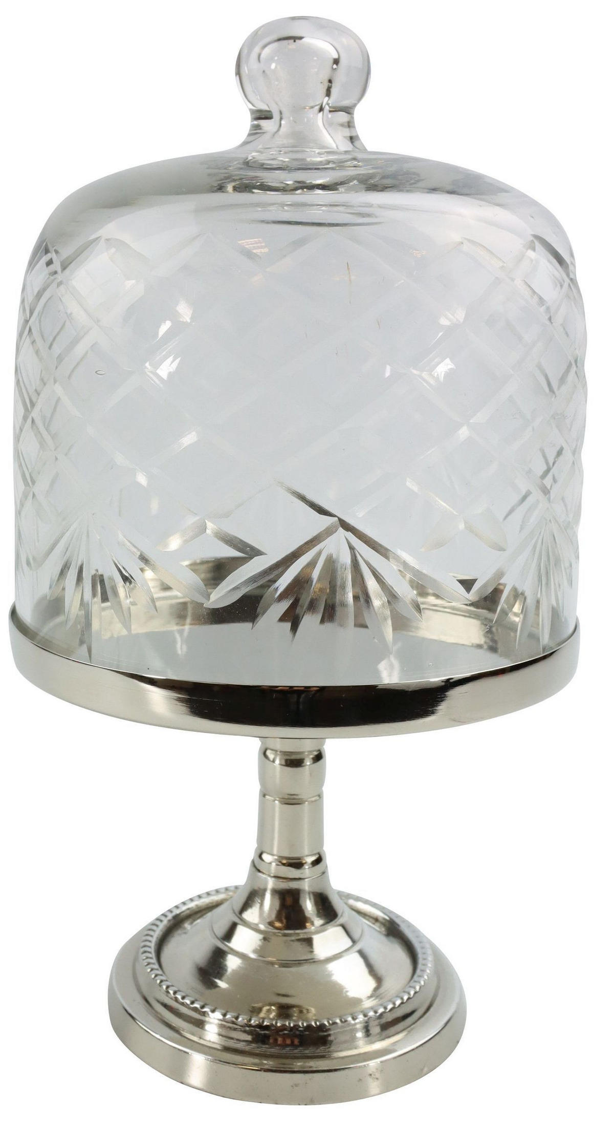 SERVIERPLATTE Portofino - Silberfarben, Metall (12/20/12cm) - FURNARO