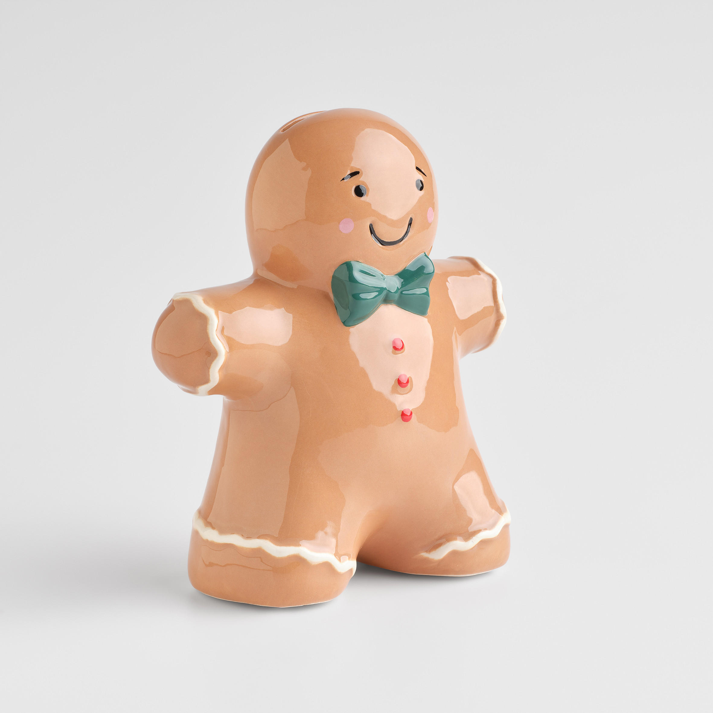 SPARDOSE Bakerisy, Braun, 20x9x17 cm, Dekorative Weihnachtsdeko - Braun, Keramik (9/20/17cm) - home&you