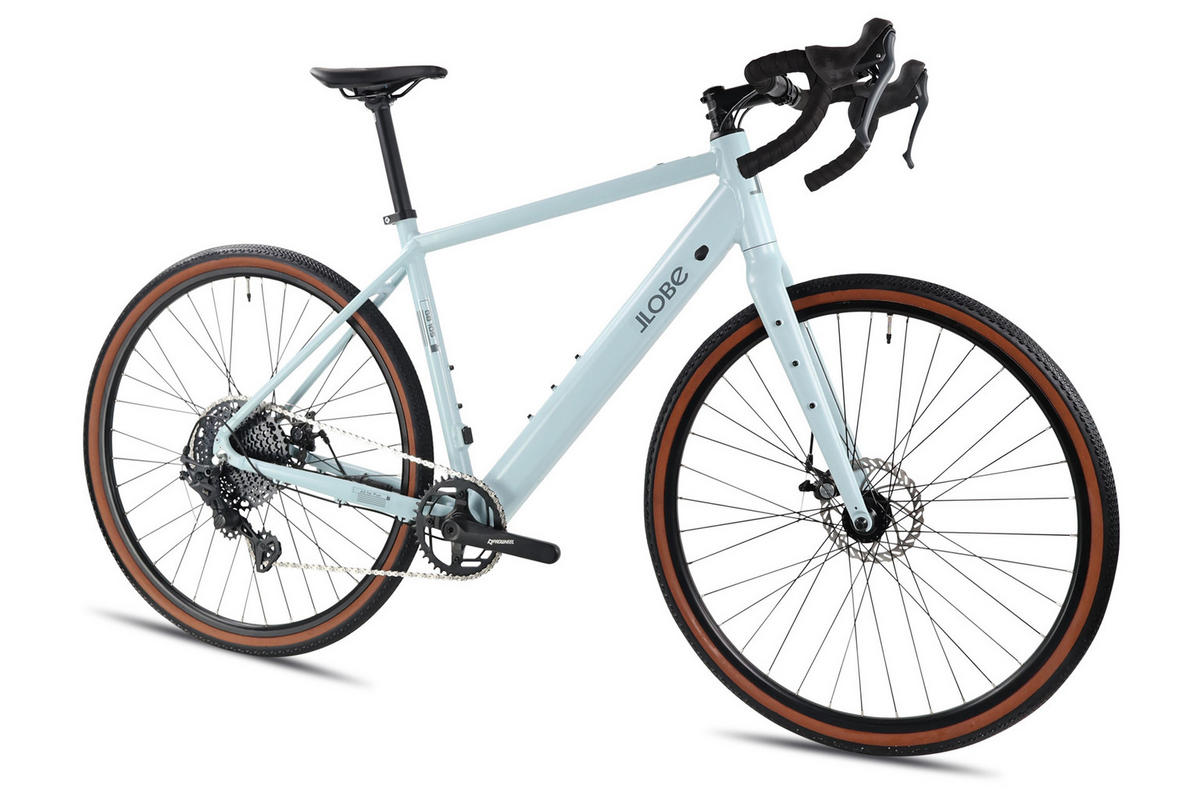 GRAVEL E-BIKE 28" GR10S - Blau, Metall (110cm) - LLOBE