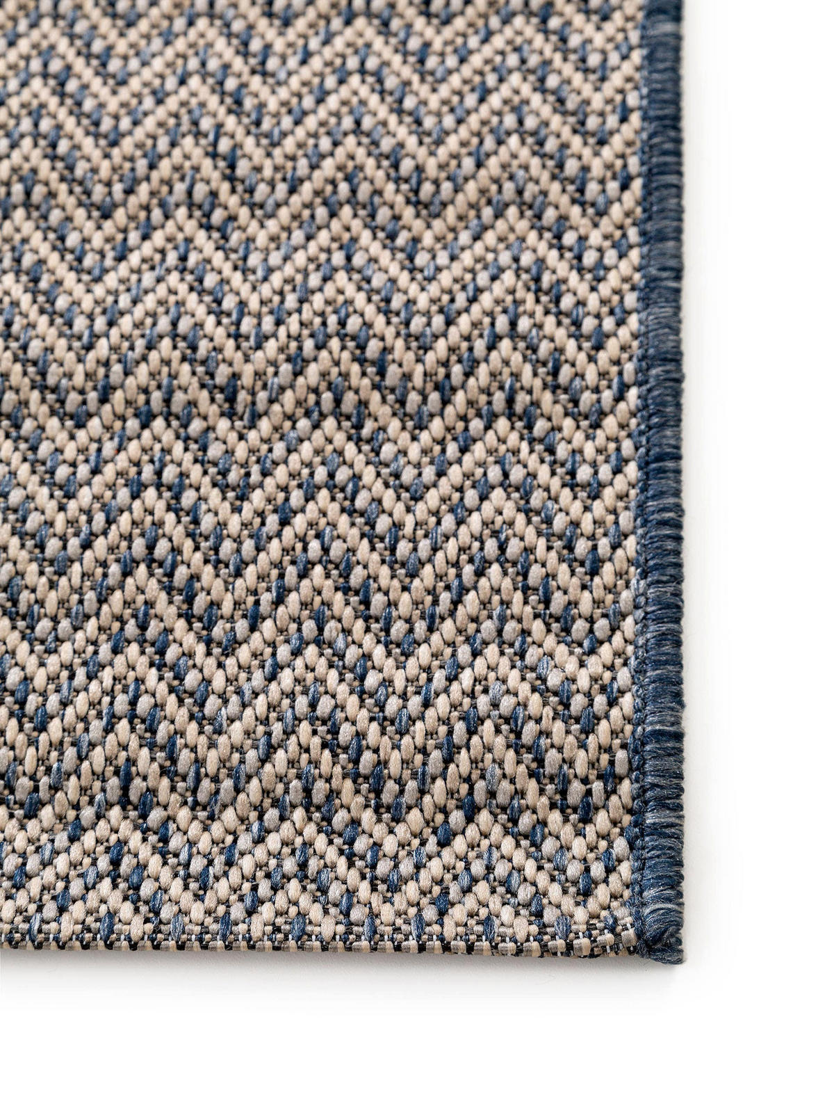 OUTDOORTEPPICH River Beige/Blau 100x150 cm - Beige, Textil (100/150cm) - benuta Nest