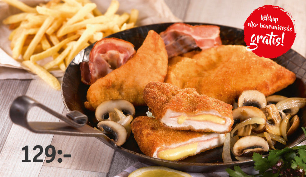 Schnitzeltallrik