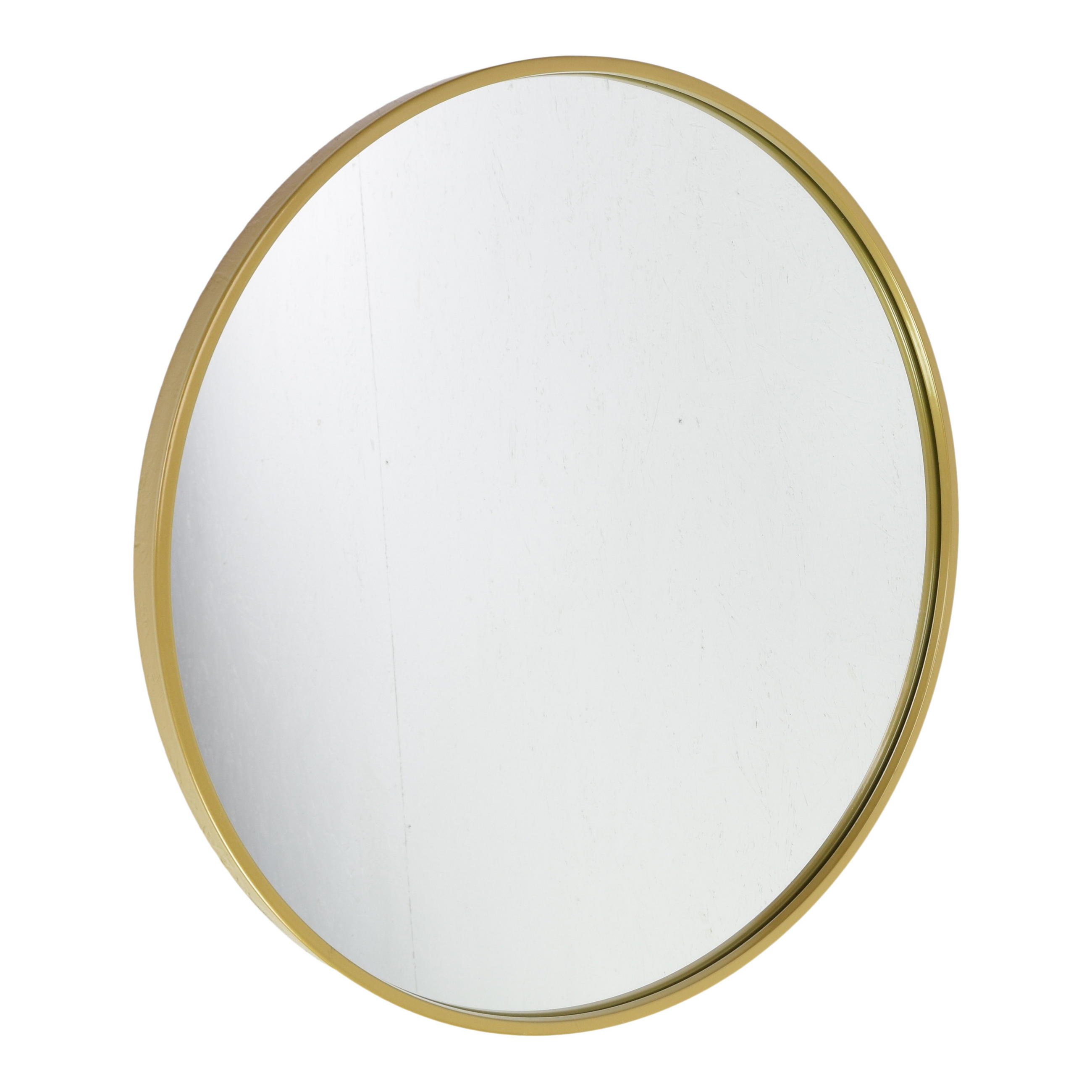WANDSPIEGEL Boston Gold - Goldfarben, Metall (60/60/4cm) - Fragix
