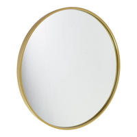 WANDSPIEGEL Boston Gold - Goldfarben, Metall (60/60/4cm) - Fragix