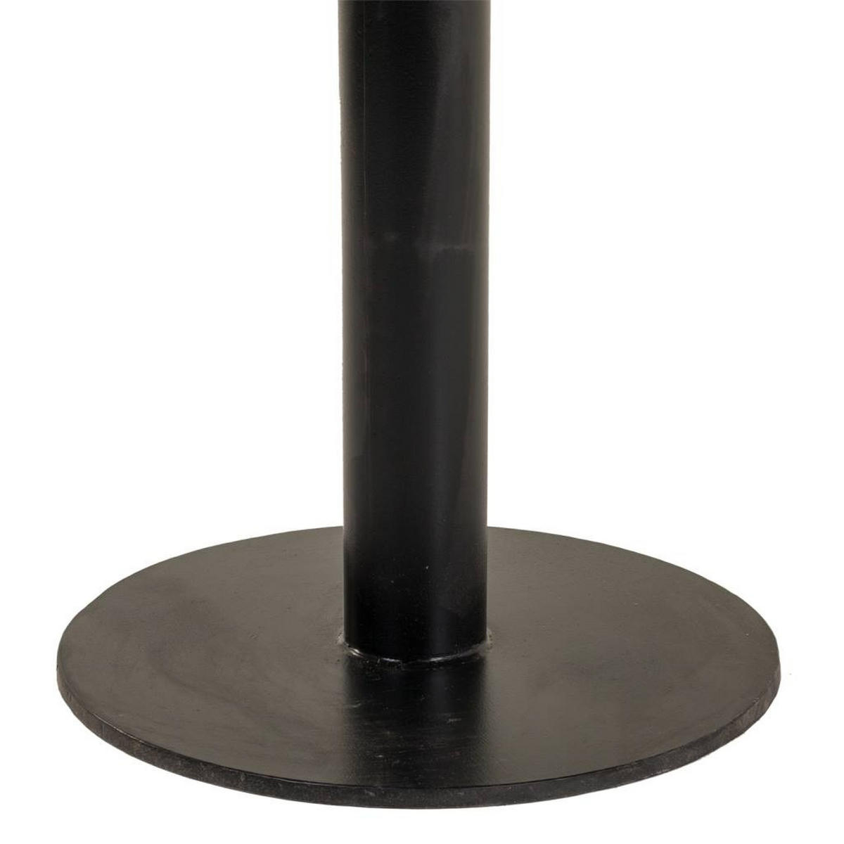 TISCH aus Metall und Holz, braun, 90x45cm - Braun, Holz (90/90/45cm) - Wanderlust