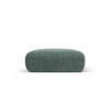 POUF Molino aus Chenille-Stoff petrol - Petrol, Textil (100/36/100cm) - Micadoni