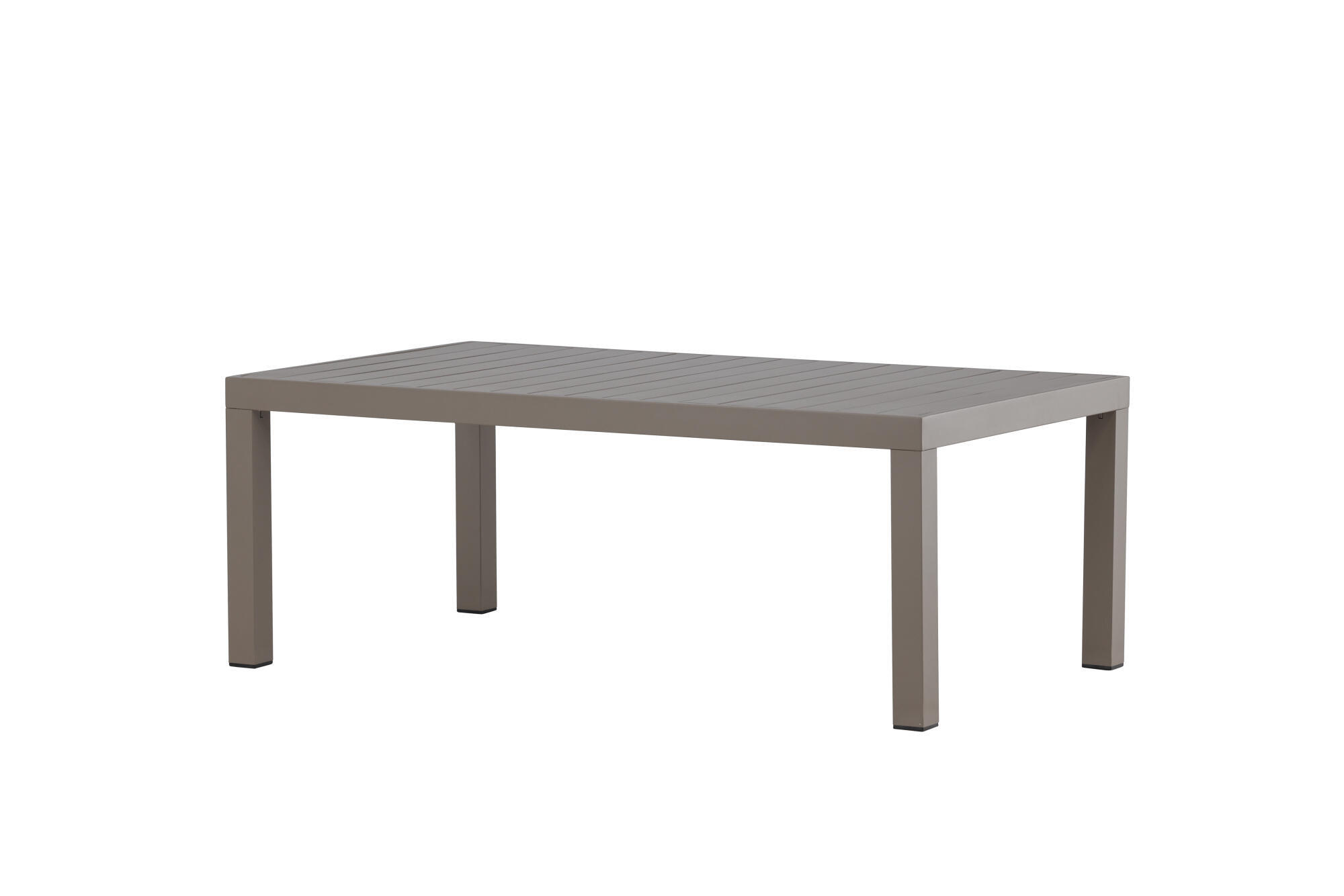 GARTENCOUCHTISCH COPACABANA Grau 70x120x45 cm - Grau, Metall (120/70/45cm) - FURNLUX