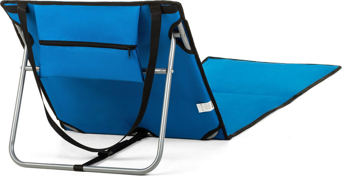 STRANDMATTE 150/49 cm - Blau, Textil (49/0.5/150cm) - Outtec