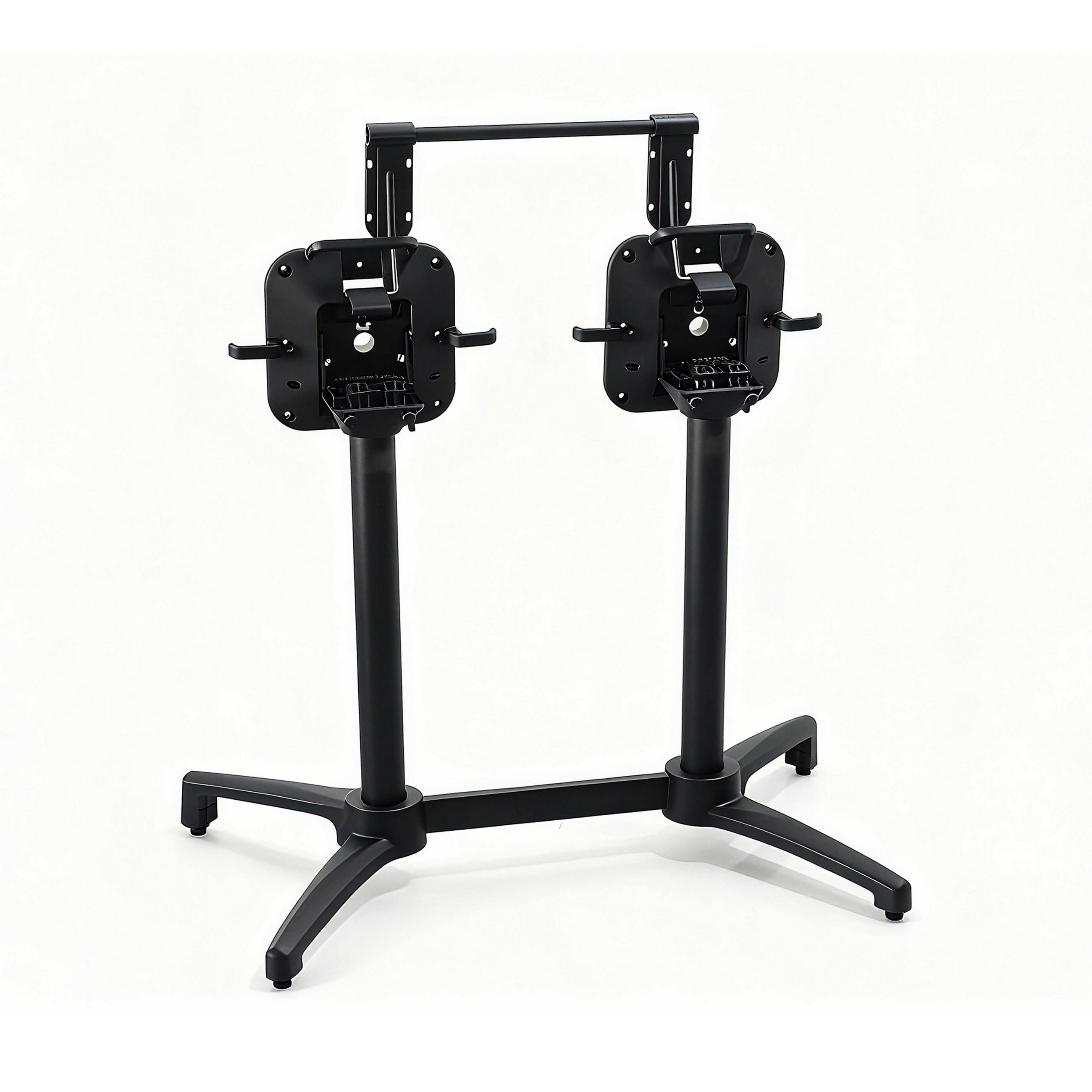 TISCHBEIN, Schwarz - Schwarz, Metall (95/72/50cm) - Oviala