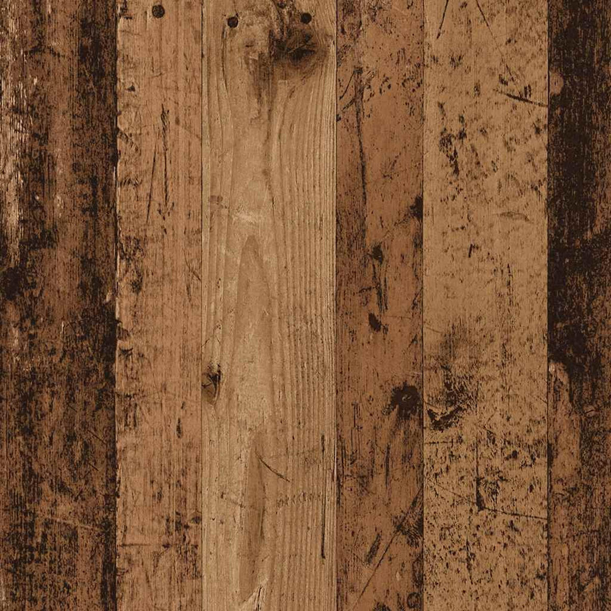 BAD-WANDSCHRANK Altholz-Optik 100/25/40 Cm Holzwerkstoff - Braun, Holzwerkstoff (25/40/100cm) - vidaXL