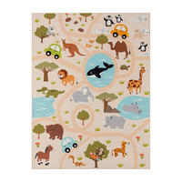 KINDERTEPPICH Bunt 140 x 200 cm - Multicolor, Kunststoff (140/200cm) - TT Home