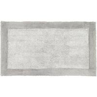 BADTEPPICHE LUXURY HOME TWO-TONE 590 PLATIN - 76 - Grau, Textil (70/120cm) - Cawö