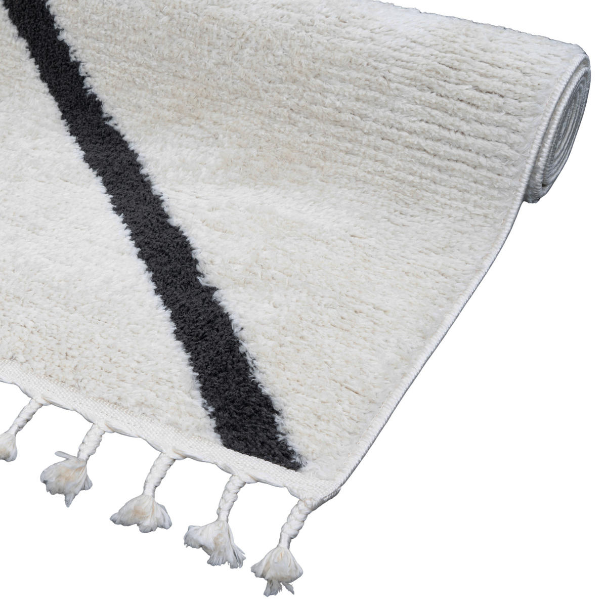 TEPPICH BERBER DESIGN 200/290 Ivory - Creme, Naturmaterialien/Textil (200/290cm) - Consilio Concept