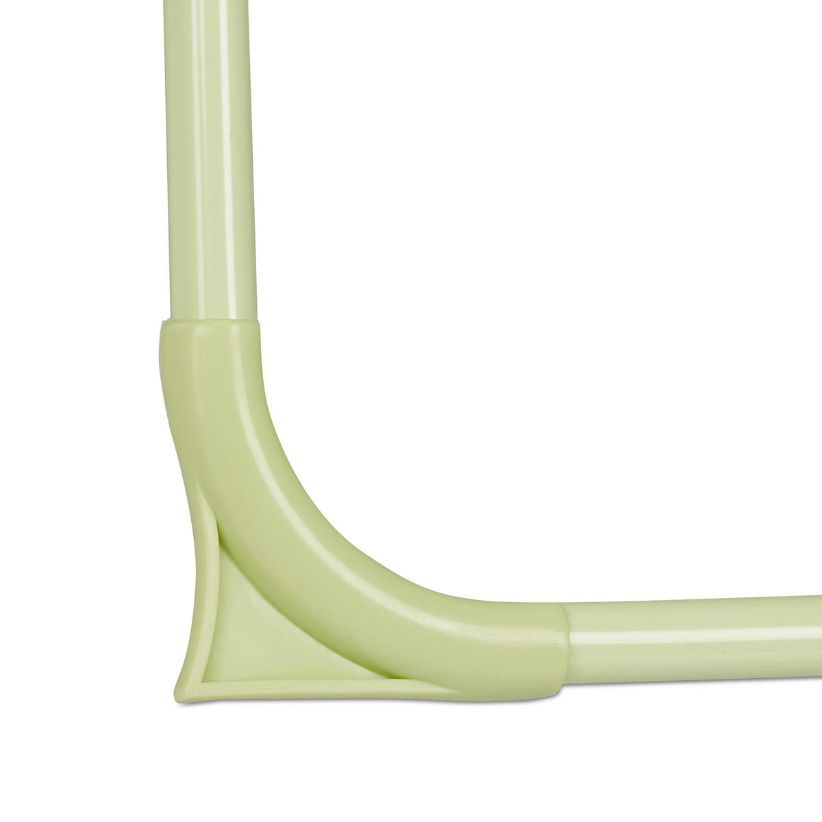 KINDER-KLAPPSTUHL - Hellgrün, Textil/Metall (36/51.5/37.5cm) - Relaxdays