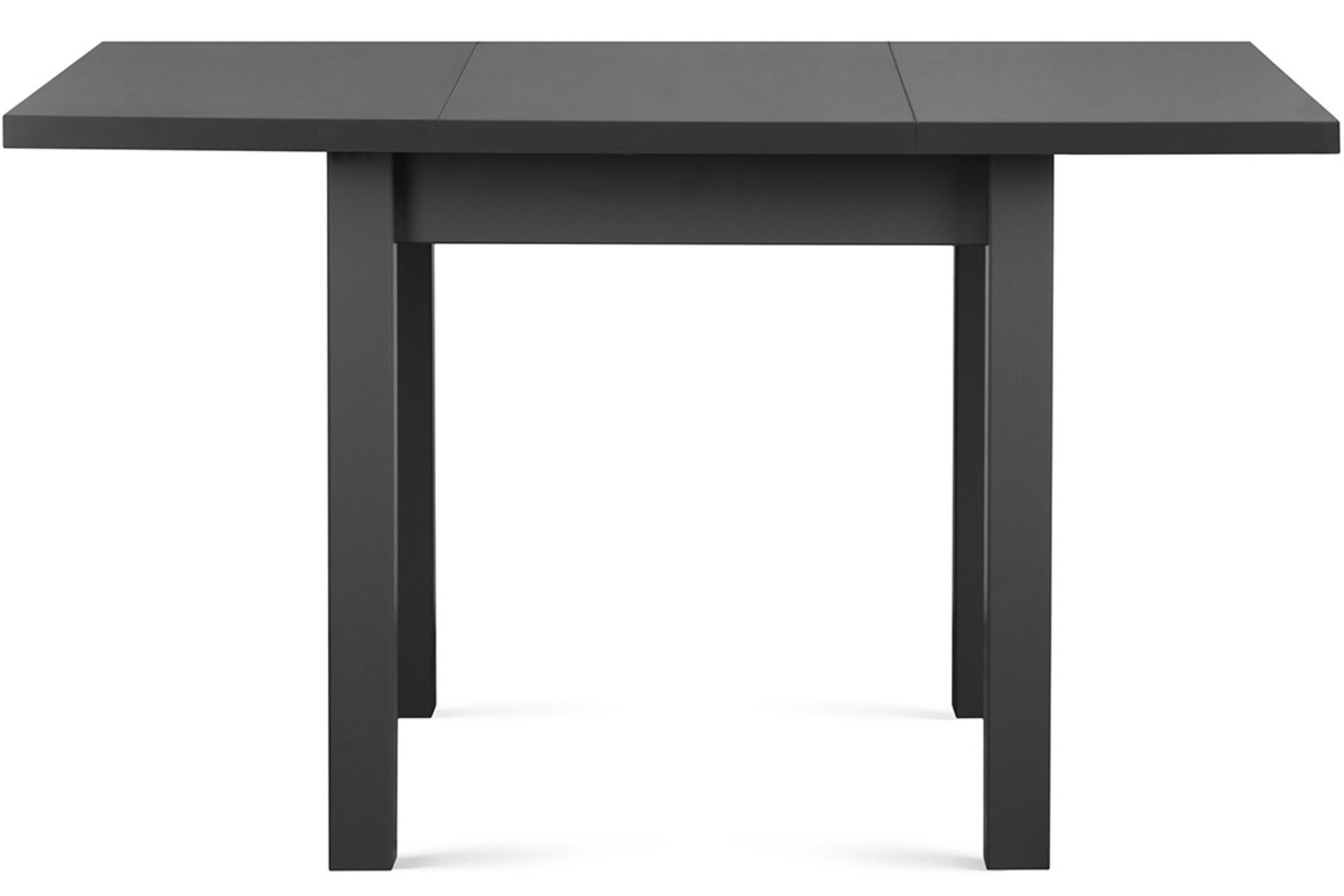 ESSTISCH SALUTO ausziehbar bis 110cm quadratisch, Grau - Grau, Holz/Buchenholz (80/80/76cm) - KONSIMO®