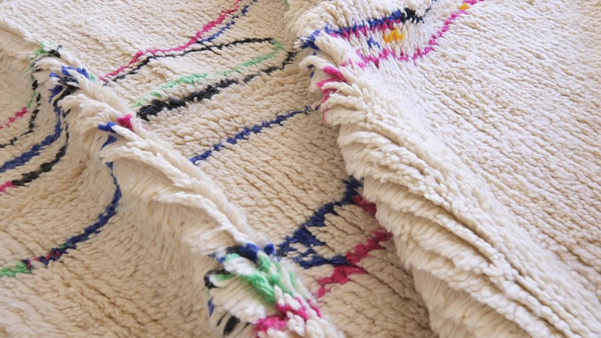 BERBERTEPPICH mehrfarbig handgewebt Pop 80x 240 cm - Multicolor, Naturmaterialien (80/240cm) - AFK Living