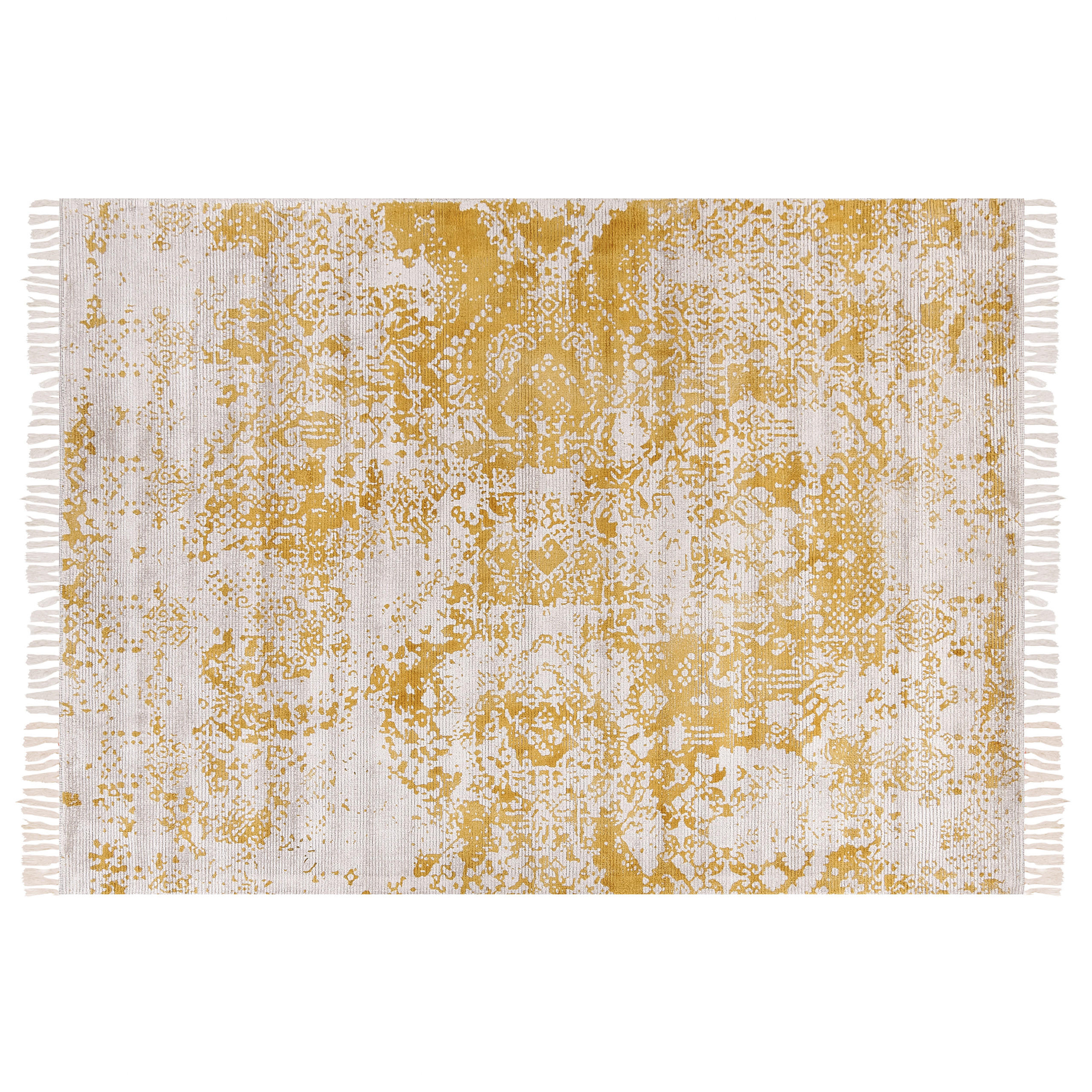 VINTAGE-TEPPICH Boyali 200/140 cm - Beige, Naturmaterialen (140/200cm) - Beliani