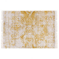 VINTAGE-TEPPICH Boyali 200/140 cm - Beige, Naturmaterialen (140/200cm) - Beliani
