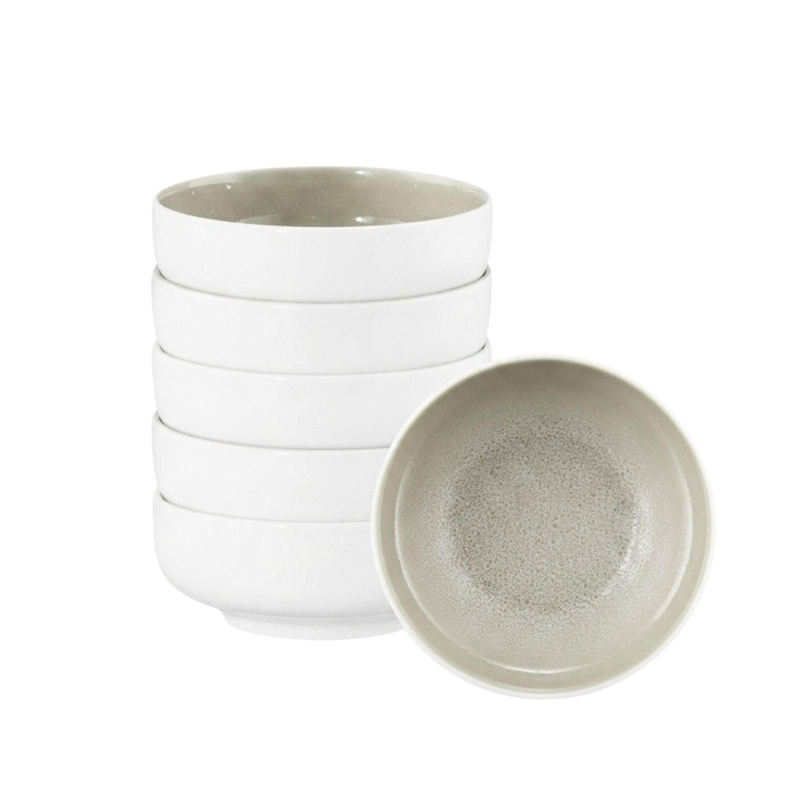 FOODBOWLS Sento Home Aura cream ø 20,2 cm 6er Set - Creme, Keramik (20.2cm) - Seltmann Weiden