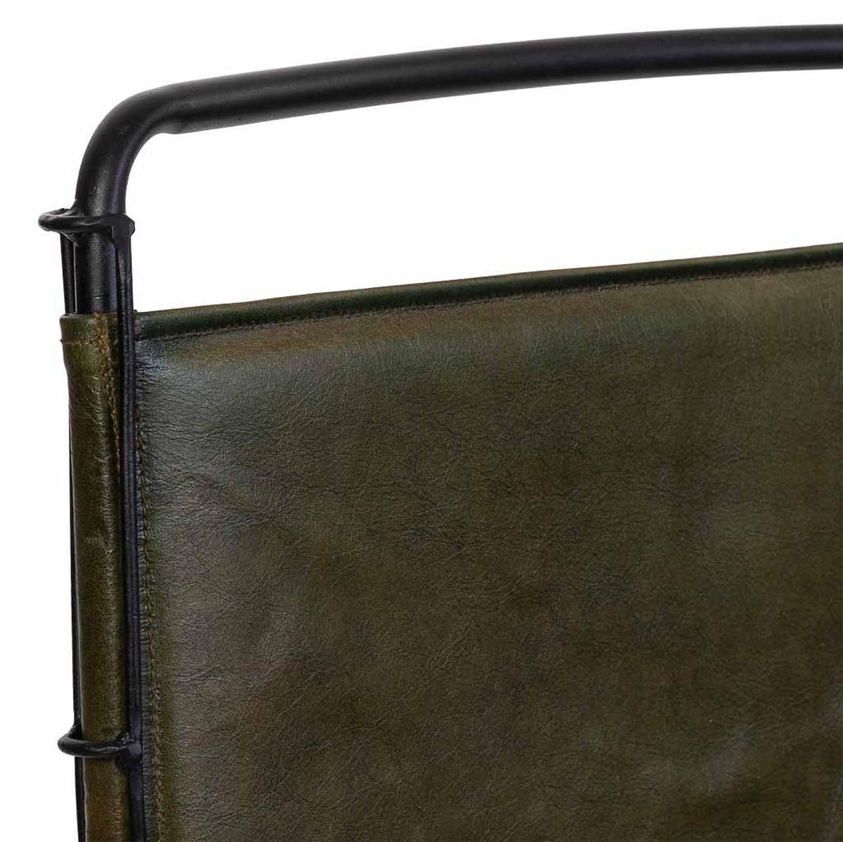 STUHL aus Metall, braun, 48x46x89cm - Braun, Metall (48/89/46cm) - Wanderlust