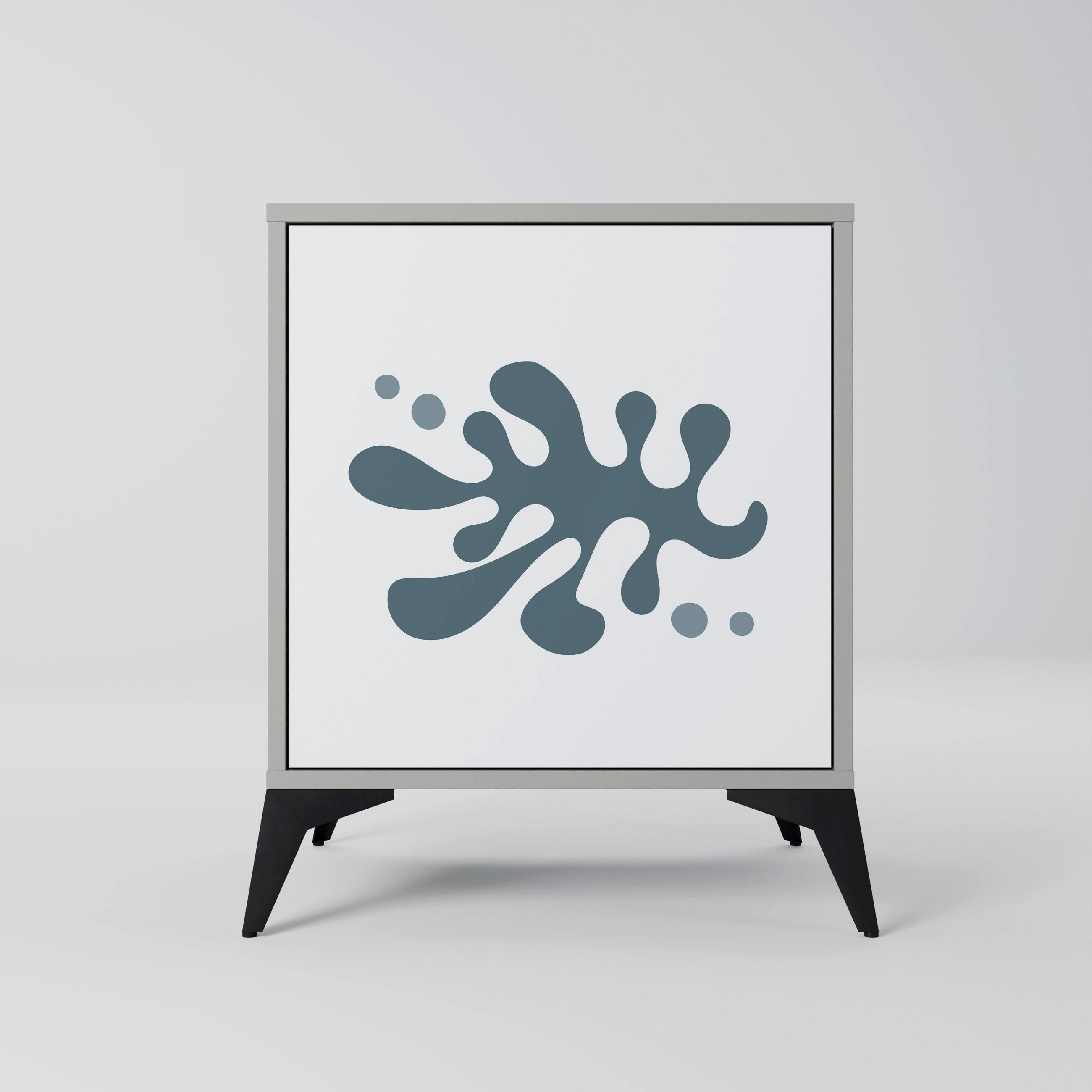 SpaceRebels Sideboard Grau 57.5x70.5x42 cm