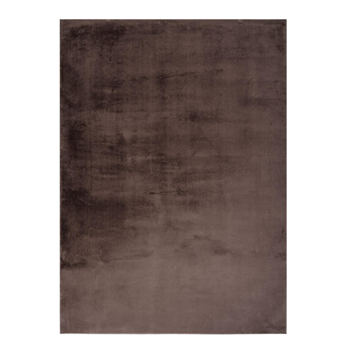HOCHFLOR-TEPPICH Topia 400 Dunkelbraun 80x150 cm - Taupe, Textil (150/80cm) - carpet city