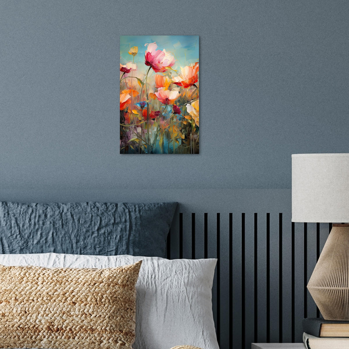 POSTER Blumen - Aquarell - Kunst - Botanisch - Natur 20x30 cm - Orange, Papier (20/30/0.1cm) - MuchoWow