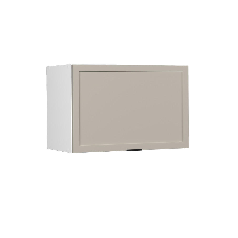 V&Auml;GGSK&Aring;P Fame-Line Gr&aring;beige 60 cm Platt Gr&aring;, Vit 40/60/34.1 cm