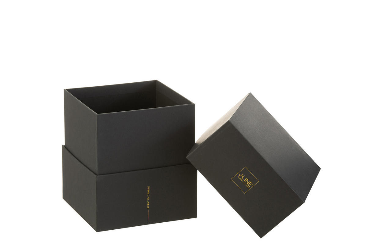 DUFTKERZE LUXURIA - Gold - M - 60 Std. - Goldfarben, Paraffin (14/15cm) - J-Line