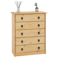 KOMMODE BARRIO - Naturfarben, Holz (71/88/34cm) - CARO-Möbel