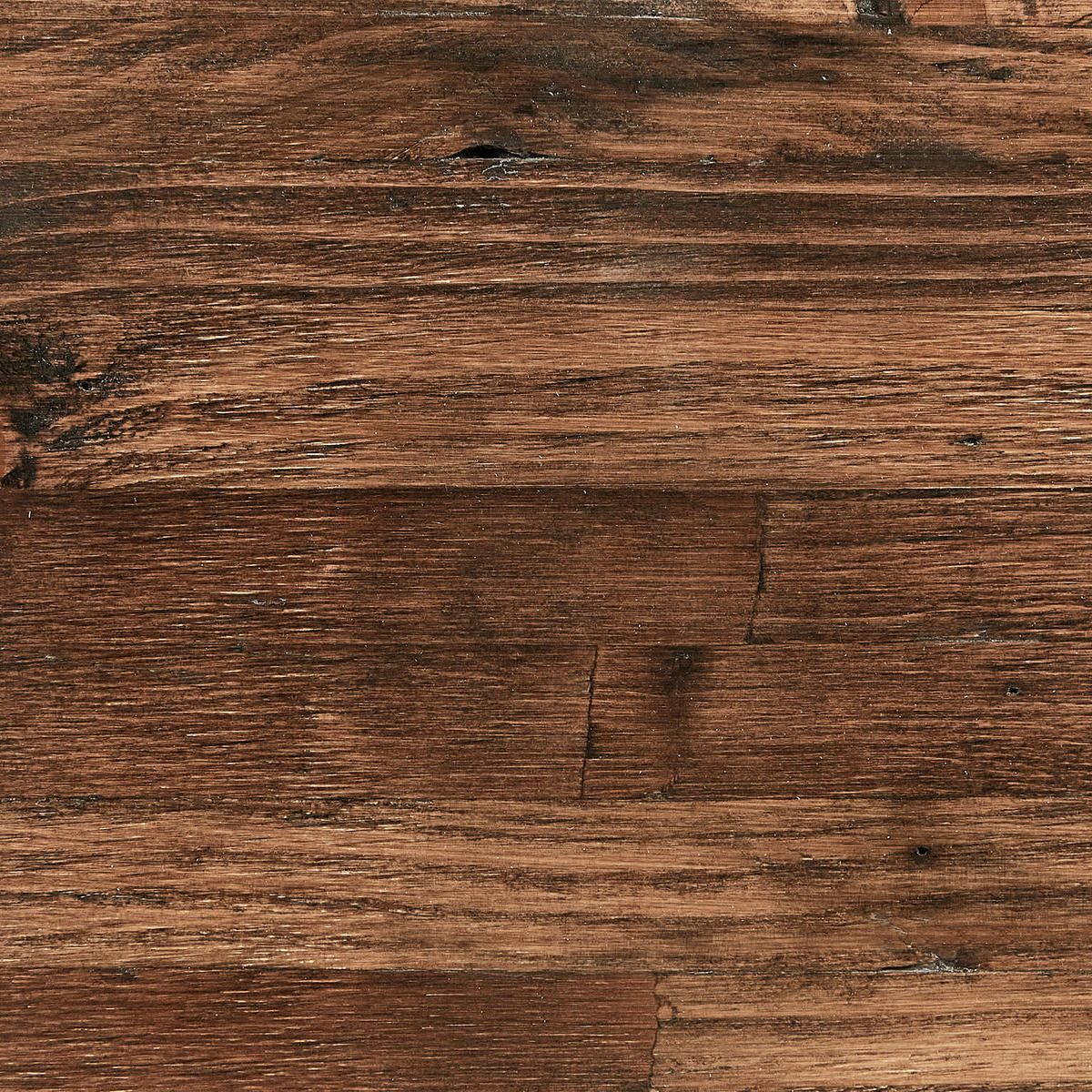 COUCHTISCH Dunkler Holzfarbton/Schwarz Warton - Dunkelbraun/Schwarz, Holz (130/70/44cm) - Beliani