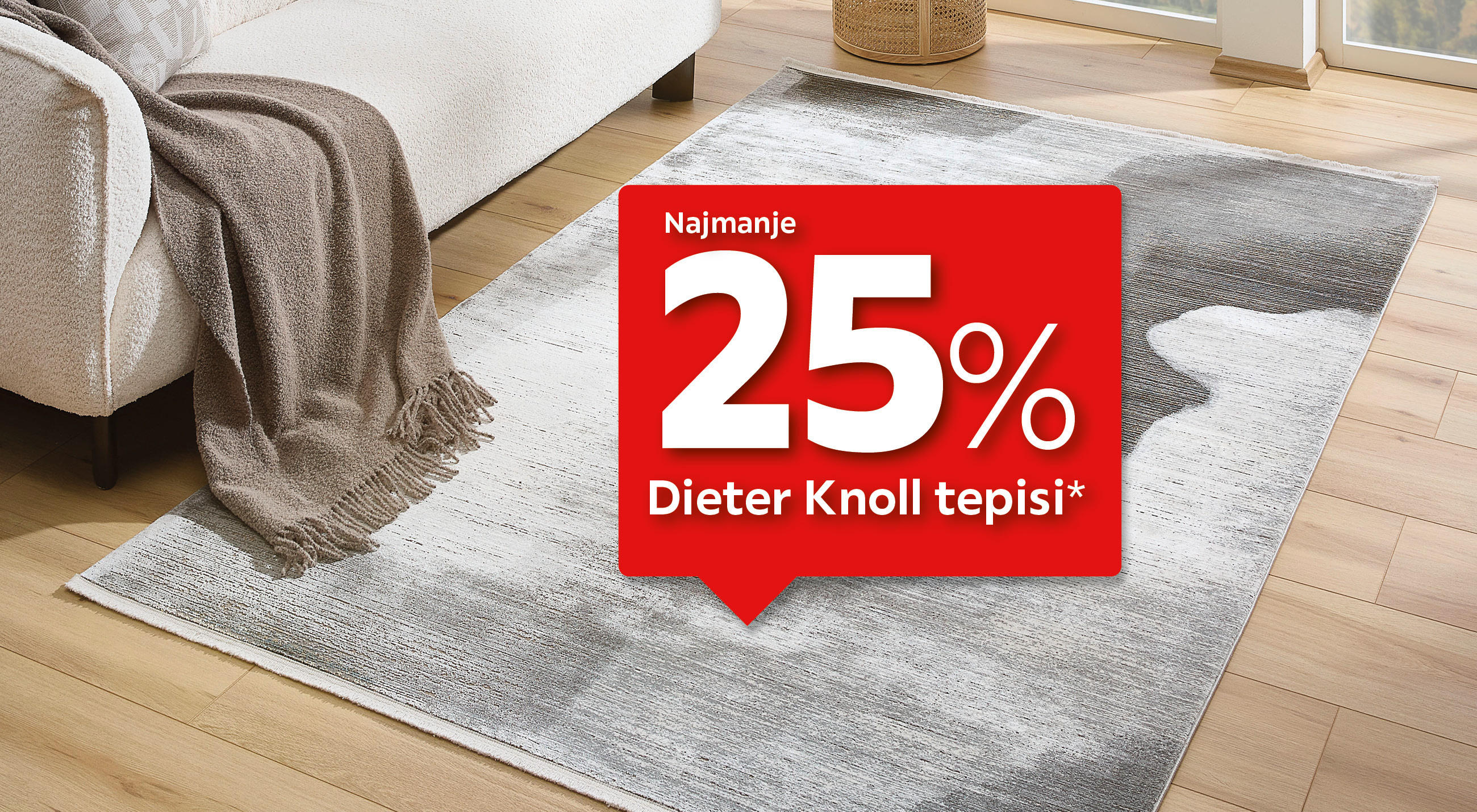 Najmanje 25% Dieter Knoll tepisi*